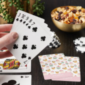 Cupcake Patroon Pokerkaarten (Insitu)