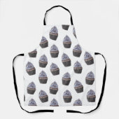 Cupcake-patroon Schort (Voorkant)