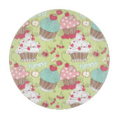 Cupcake-patroon Snijplank (Voorkant)