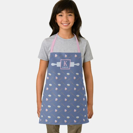 Cupcake Pattern Monogram Schort (Insitu)