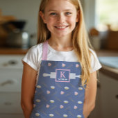 Cupcake Pattern Monogram Schort