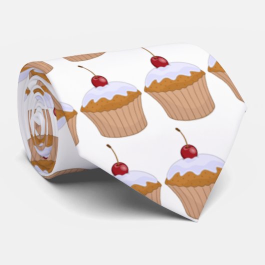 Cupcake, persoonlijk Stropdas (Opgerold)