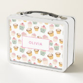 Cupcake Persoonlijke Aangepaste Naam (Achterkant)