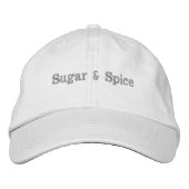 Cupcake-Pet Geborduurde Pet (Voorkant)