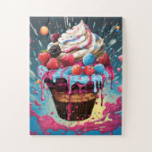 Cupcake Pop Art Extravaganza Legpuzzel (Verticaal)