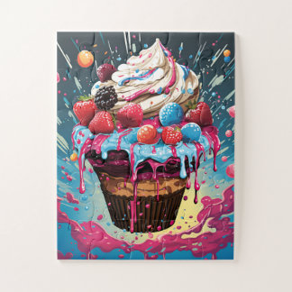 Cupcake Pop Art Extravaganza Legpuzzel