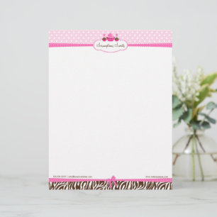 Cupcake Poppen Bakkerij Briefhoofd