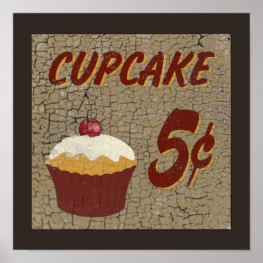 Cupcake Poster (Voorkant)