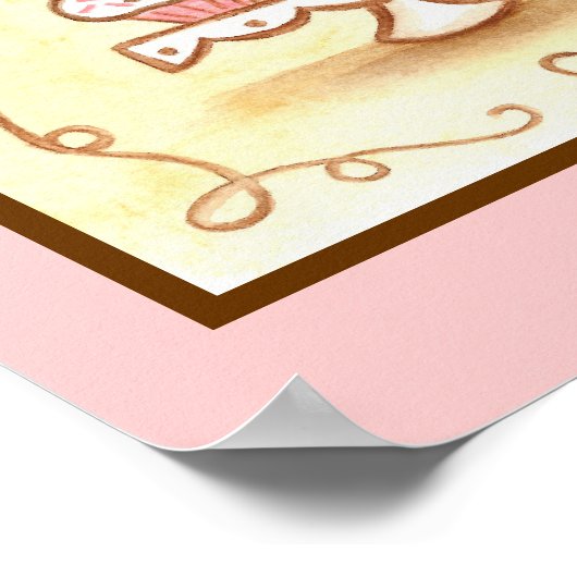 Cupcake Poster (Hoek)