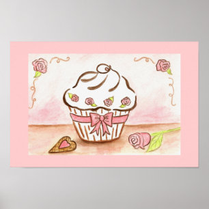 Cupcake-Poster Poster