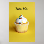 Cupcake-Poster Poster (Voorkant)