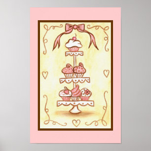 Cupcake-Poster Poster