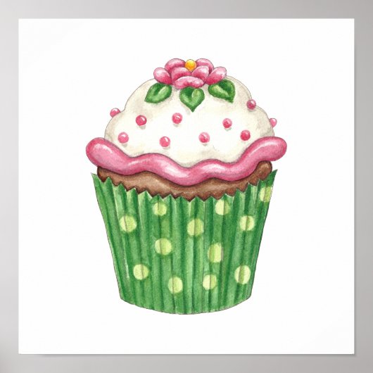 Cupcake-Poster - SRF Poster (Voorkant)