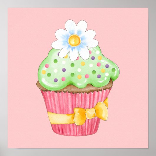 Cupcake-Poster - SRF Poster (Voorkant)