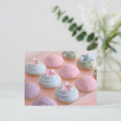 Cupcake-postkaart Briefkaart (Staand voorkant)