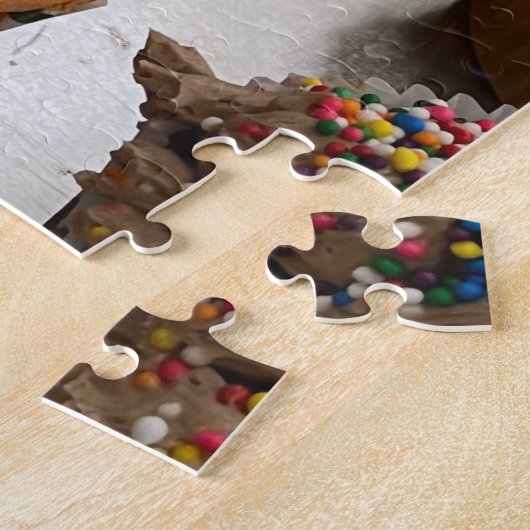 Cupcake Puzzle Legpuzzel (Zijkant)