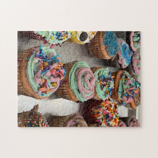 Cupcake Puzzle Legpuzzel (Horizontaal)