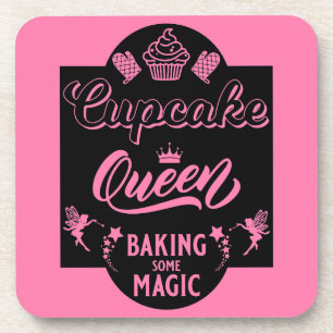 Cupcake Queen Bier Onderzetter