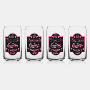 Cupcake Queen Blikvorm Glas