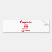 Cupcake Queen Bumpersticker (Voorkant)