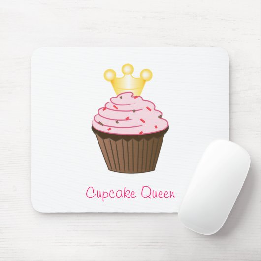 Cupcake Queen Mousepad Muismat (Met muis)
