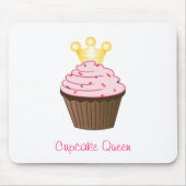 Cupcake Queen Mousepad Muismat (Voorkant)