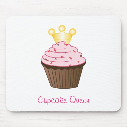 Cupcake Queen Mousepad Muismat (Voorkant)