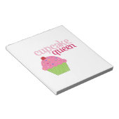 Cupcake Queen Notitieblok (Schuin)