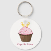 Cupcake Queen Sleutelhanger (Voorkant)