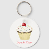 Cupcake Queen Sleutelhanger (Voorkant)
