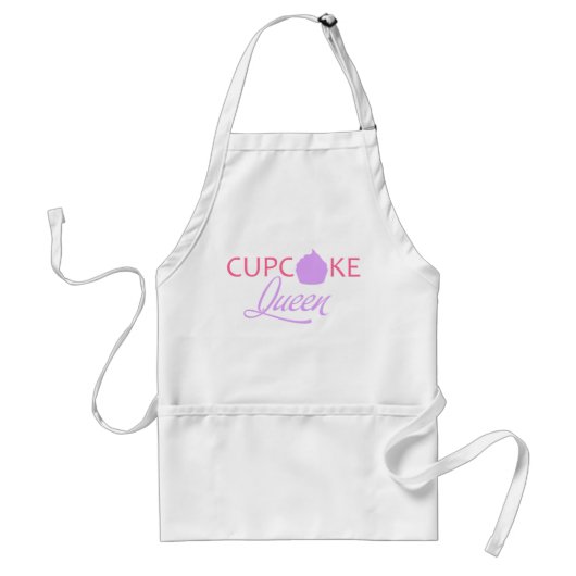 Cupcake Queen Standaard Schort (Voorkant)