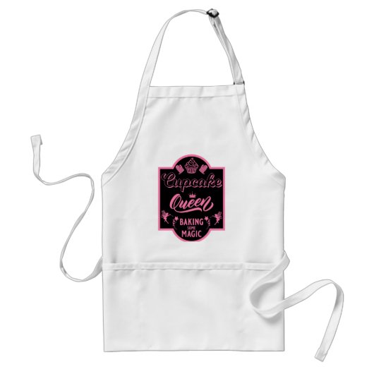 Cupcake Queen Standaard Schort (Voorkant)