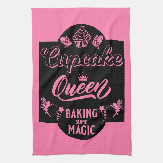 Cupcake Queen Theedoek (Verticaal)