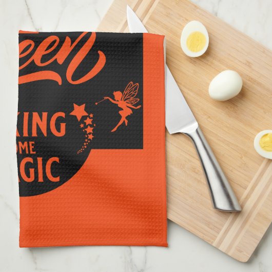 Cupcake Queen Theedoek (Quarter Fold)