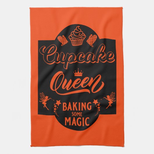 Cupcake Queen Theedoek (Verticaal)