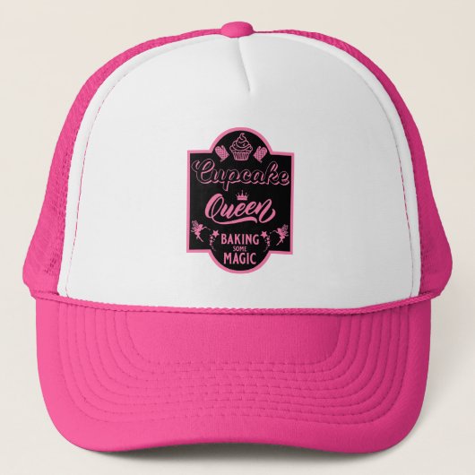 Cupcake Queen Trucker Pet (Voorkant)