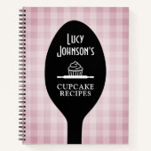 Cupcake Recepten Notitieboek (Voorkant)