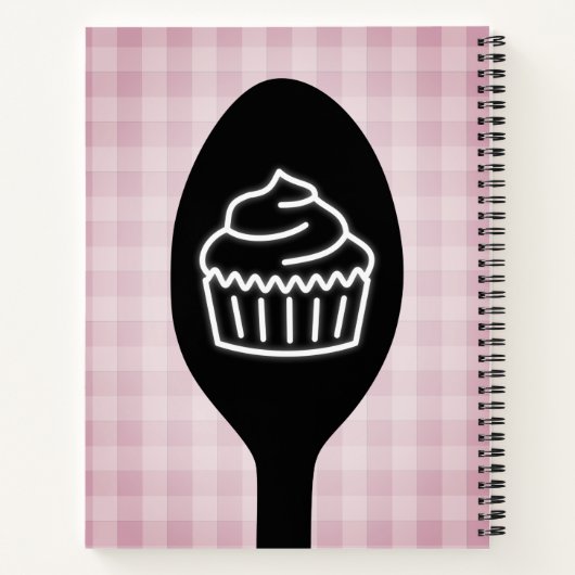 Cupcake Recepten Notitieboek (Achterkant)