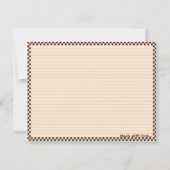 Cupcake Recipe Kaart (Achterkant)