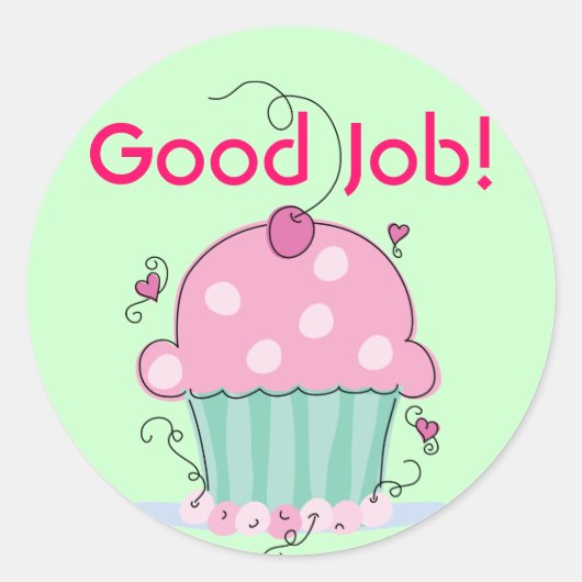 Cupcake Reward Stickers (Voorkant)