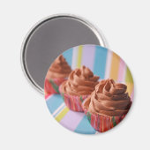 cupcake-rij magneet (Voorkant / Achterkant)