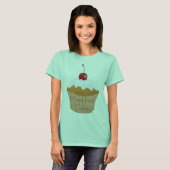Cupcake Ringer T-shirt (Voorkant volledig)