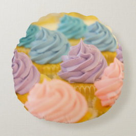 Cupcake Rond Kussen