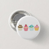 Cupcake Ronde Button 3,2 Cm (Voorkant /achterkant)