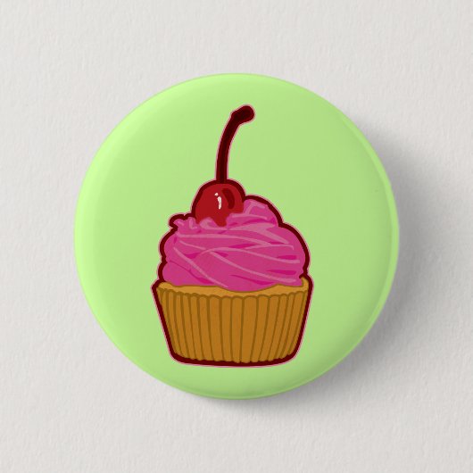 Cupcake Ronde Button 5,7 Cm (Voorkant)