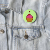 Cupcake Ronde Button 5,7 Cm (In situ)