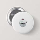 cupcake ronde button 5,7 cm (Voorkant /achterkant)