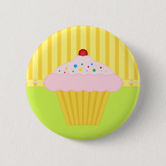 Cupcake Ronde Button 5,7 Cm (Voorkant)