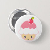 Cupcake Ronde Button 5,7 Cm (Voorkant /achterkant)