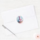 Cupcake Ronde Sticker (Envelop)